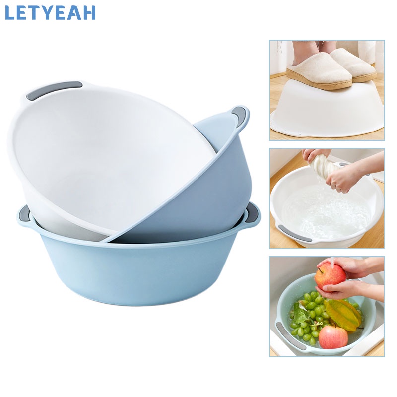 letyeah Baskom plastik serbaguna dan minimalist / basin bahan tebal