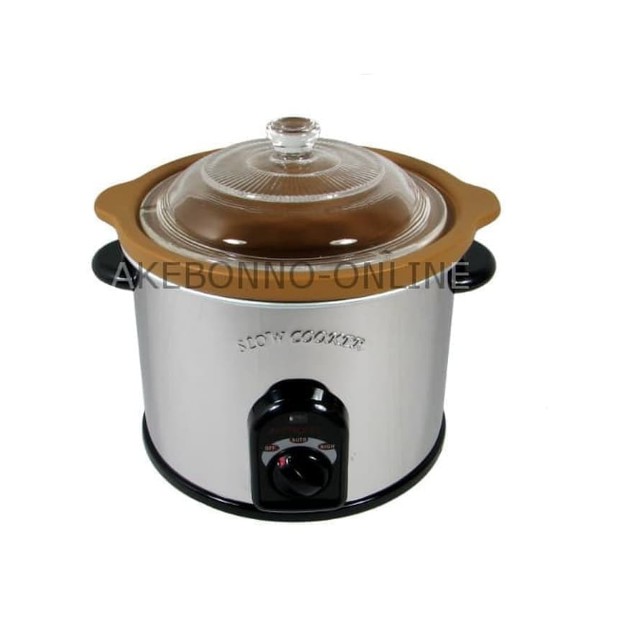 Akebonno Slow Cooker Listrik 3.5L - Penanak Elektrik Made in Taiwan