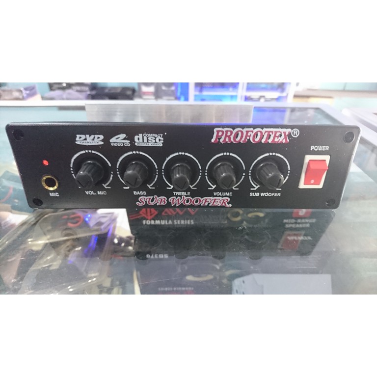 POWER KIT Amplifier MESIN SPEAKER AKTIF KARAOKE PROFOTEX 5