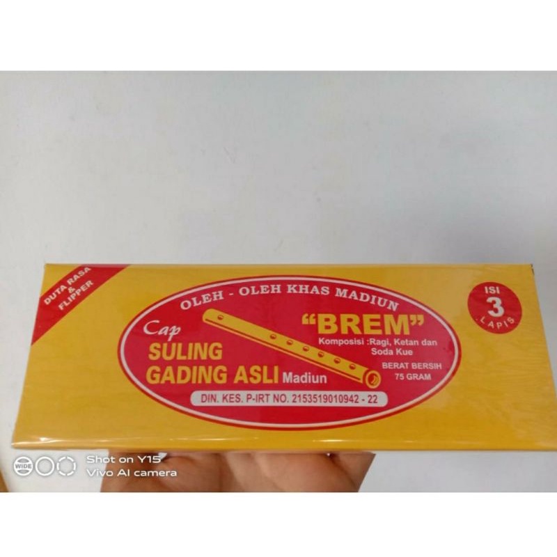 Brem Madiun Suling Gading Original Asli Khas Madiun 3 Batang