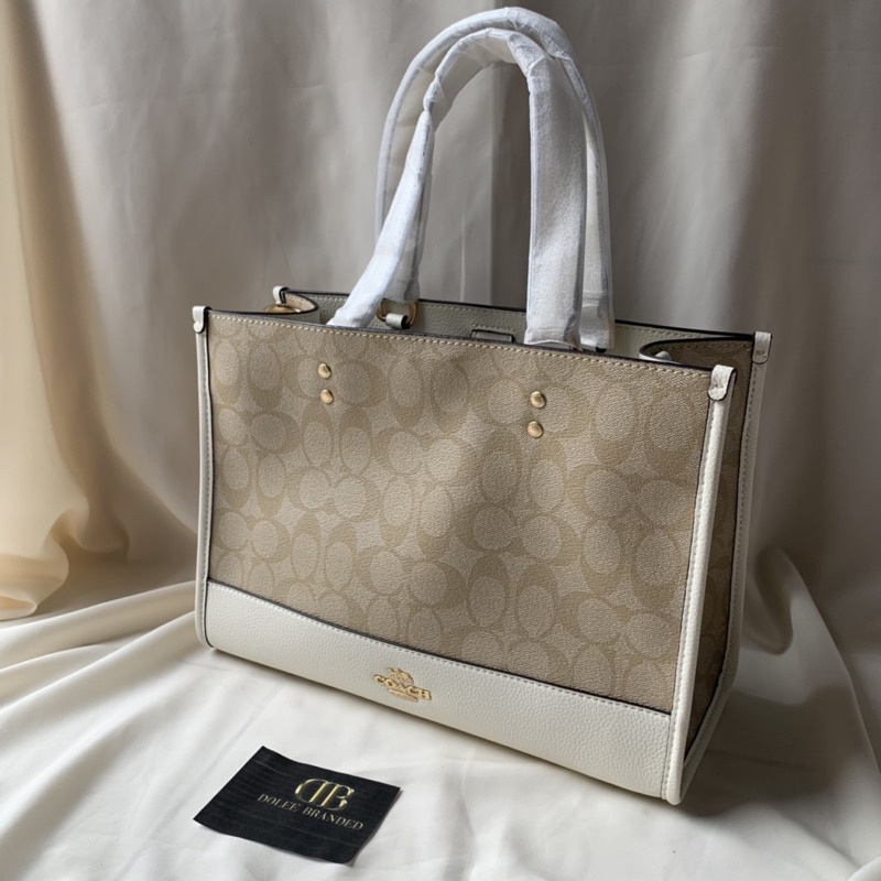 COACH DEMPSEY CARRYALL IN SIGNATURE CANVAS