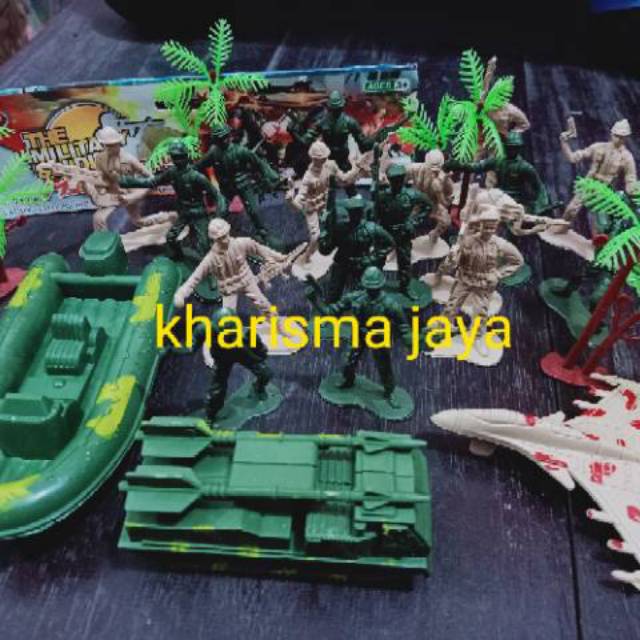 Mainan Patung Dakocan Military Tentara Pohon Set