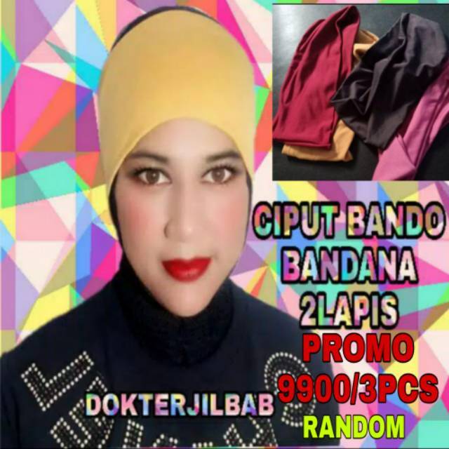 9900/3PCS PROMO BESAR BANDANA 2 LAPIS RANDOM