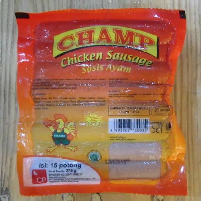 

Champ sosis ayam 375gr 15s