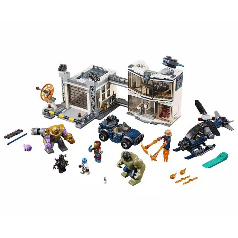 Lego Bricks Super Heroes Avengers Compound Battle Endgame Thanos Compatible Lego