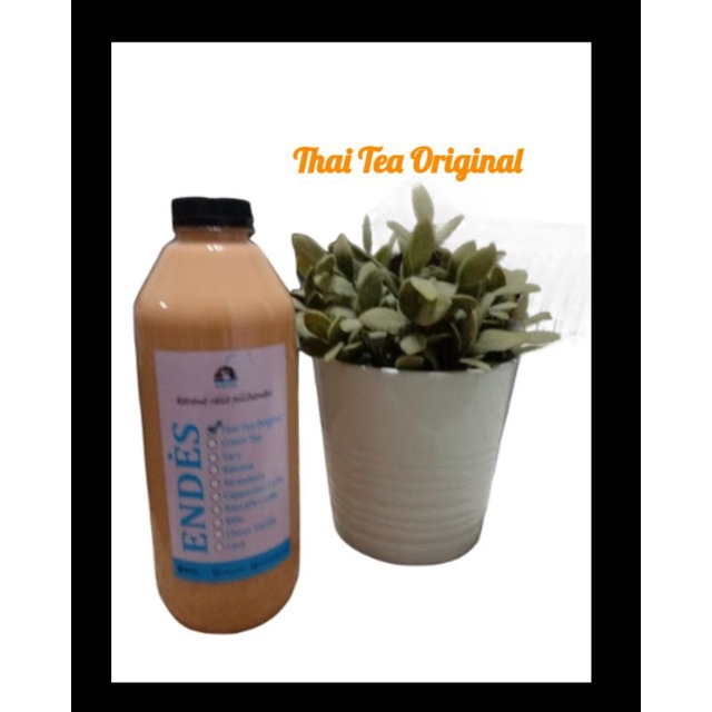 

Minuman Kekinian Botol (Thai Tea) 1 literan