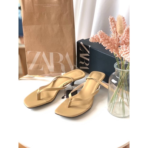 Sepatu Sendal Kulit Hak Wanita ZR Gladiator Leather Heels Sandals Shoes Premium Import, Coklat Brown