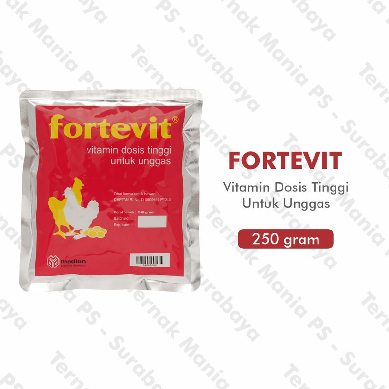 Vitamin Ayam Fortevit Sch 250 G Medion
