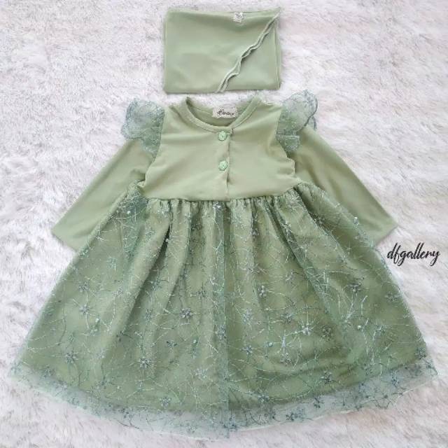 Dress Anak Belle by Df Gallery Dress lucu dress hijab anak
