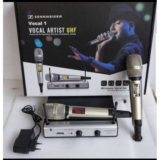 Mic wireless sennheiser vocal 1 vocal1 new ( handheld )