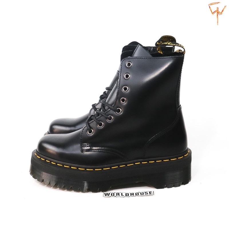 dr martens jadon zip black original