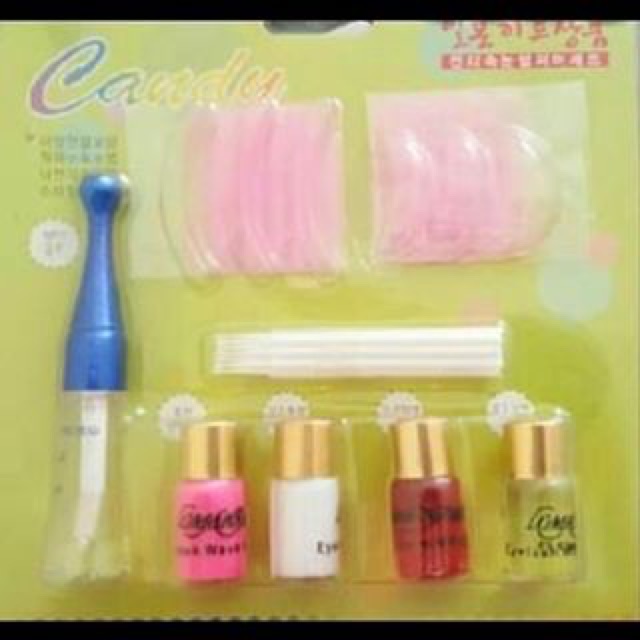 Lash lift kit bahan eyelash Lashlift Pelentik Bulumata Alami Lashlift Candy