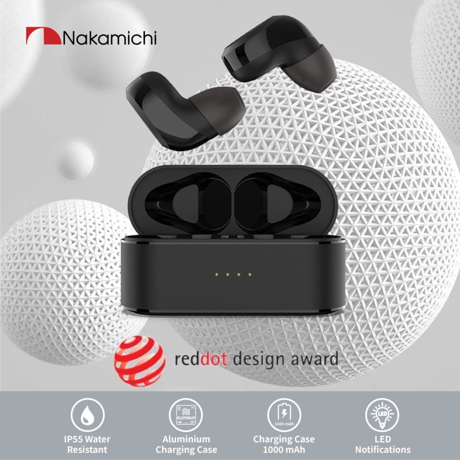 TWS Nakamichi TW3XS Plus TW 3XS Earphone Bluetooth Nakamichi Original