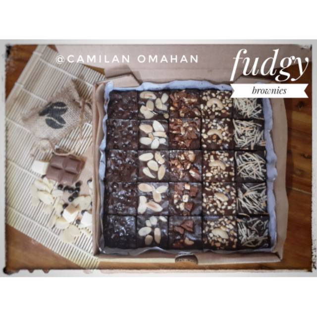 

Fudgy brownies potong