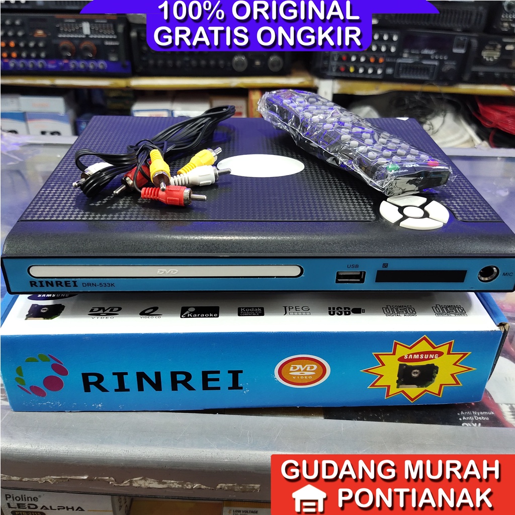 DVD Rinrei Optik samsung tidak pilih kaset aman kuat