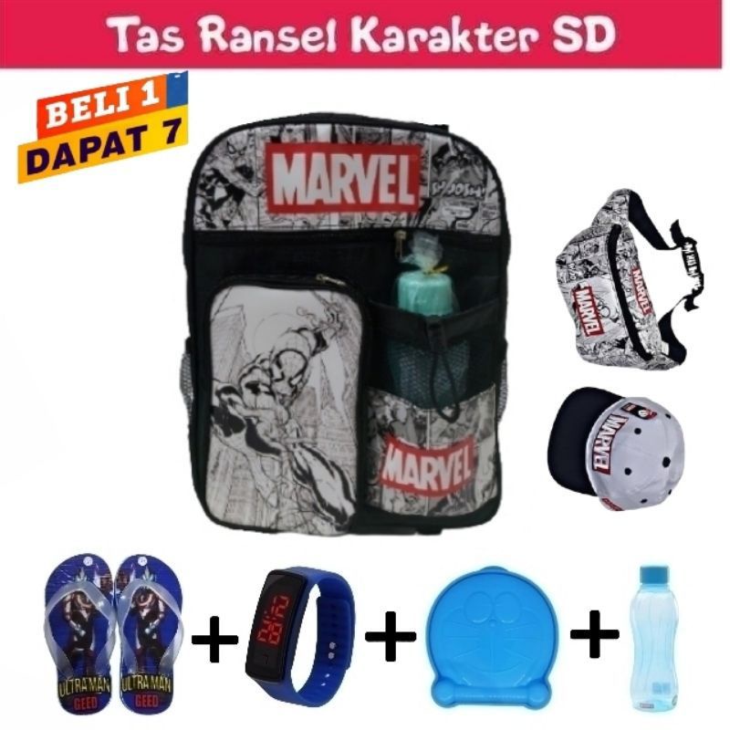 Tas Ransel Anak / Tas Anak Laki-laki SD TK / Tas Anak Sekolah Laki-laki Murah /