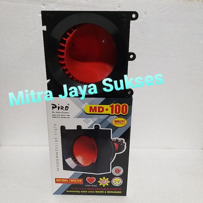 Tweeter Panggil Putar Piro MD 100 Anti Air Tweeter Magnet Walet