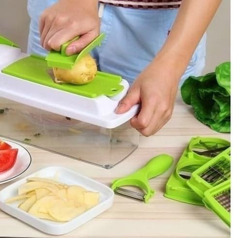 QUALITY Parutan Serbaguna Penampung Vegetable Slicer with Draining Bracket