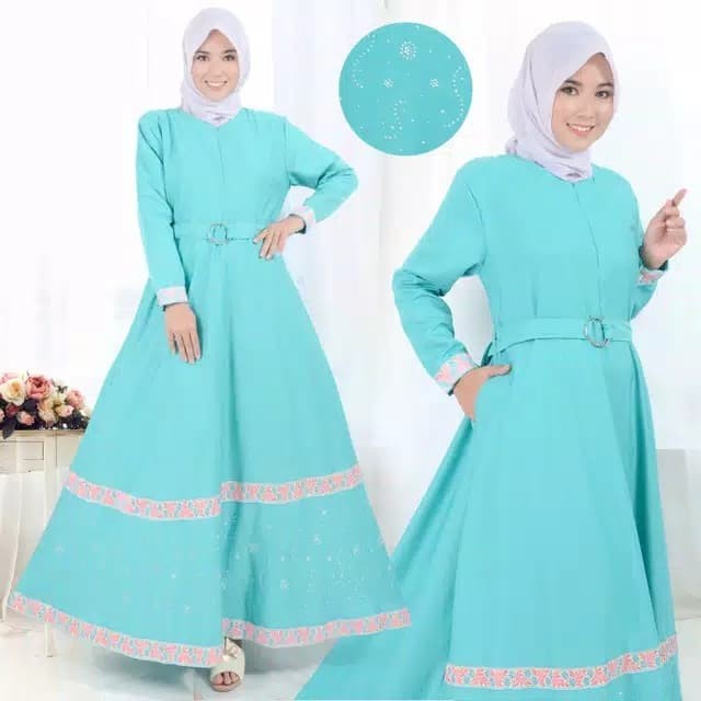 Baju Gamis Wanita Baloteli Jubah Dewasa Busana Dress Syari Muslim