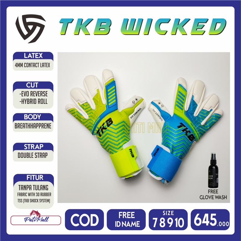FREE ID NAME TKB FORSTE 2.0 WICKED FORSTE SARUNG TANGAN KIPER ORIGINAL