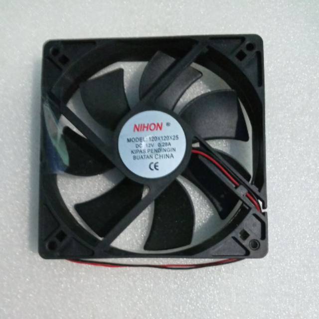 Kipas Dc 12v 12x12CM