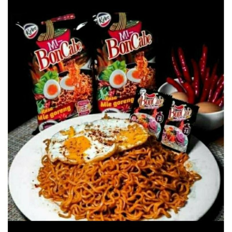 

Kobe Mi Bon Cabe Lv 15 70gr Rasa Mie Goreng