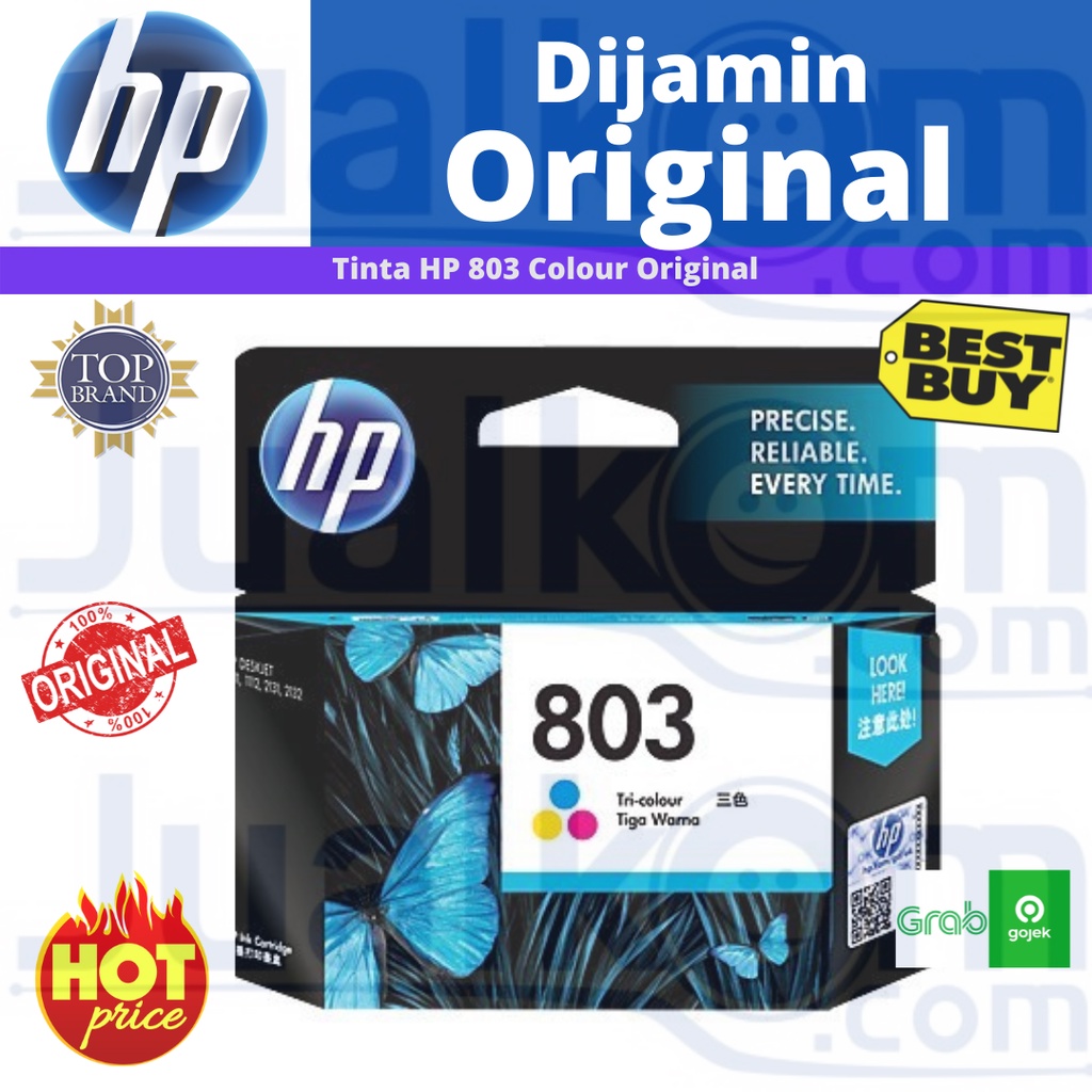 HP Tinta  Tri-Color Ink Catridge 803 Original