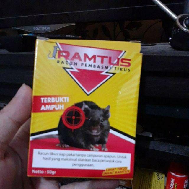 Racun Tikus Paling Ampuh Ramtus , Pengusir / Pembasmi /jebakan Tikus Mati Kering Tidak Berbau Massal