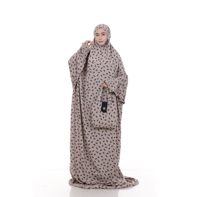 MUKENA TERUSAN RAYON SILK PREMIUM MUKENAH BIG SIZE JUMBO MURAH