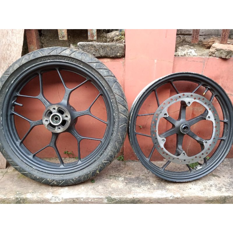 velg original sonic 150R (PNP SUPRA X 125 DD)