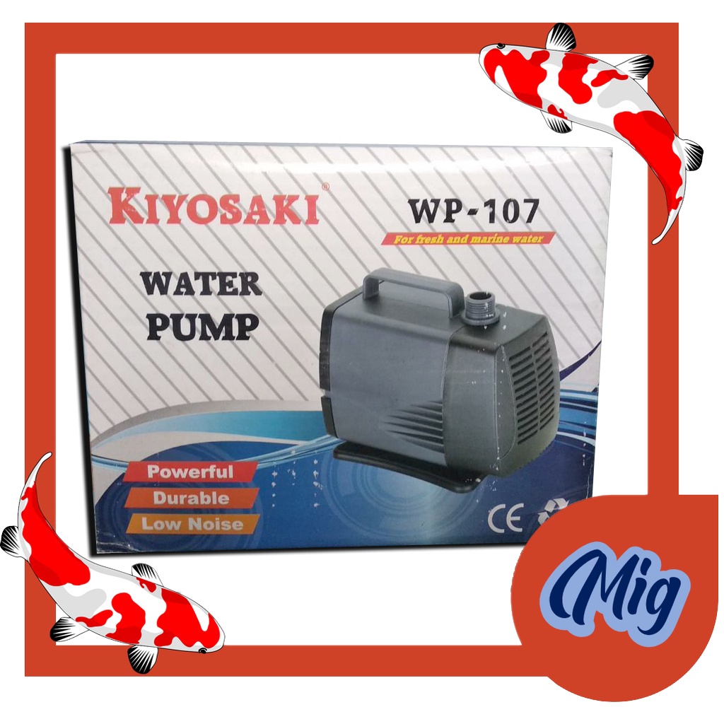 pompa celup water pump kiyosaki wp 107 pompa air kolam ikan