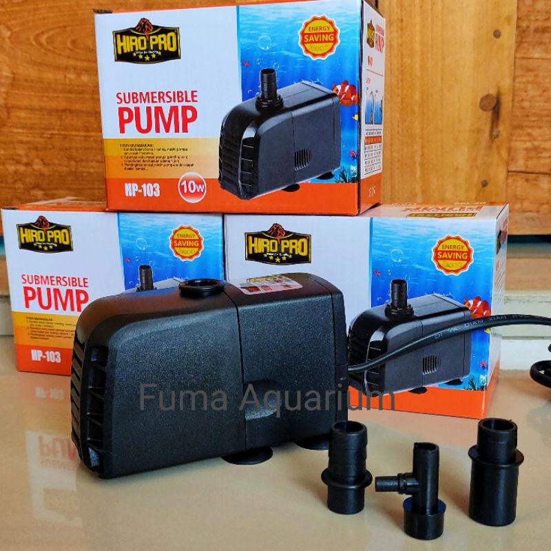 HIRO PRO 103 10watt POMPA FILTER AQUARIUM AQUASCAPE HIDROPONIK SUBMERSIBLE PUMP POWER HEAD