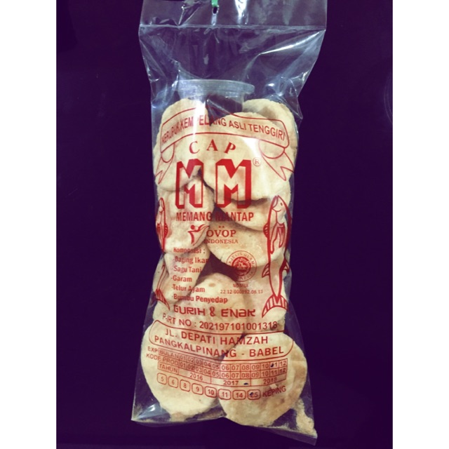 

Kemplang Panggang Trnggiri Asli Bangka MM (Jumbo)