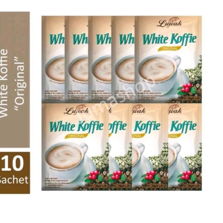 

『BT』 kopi luwak white kofie 10 sachet