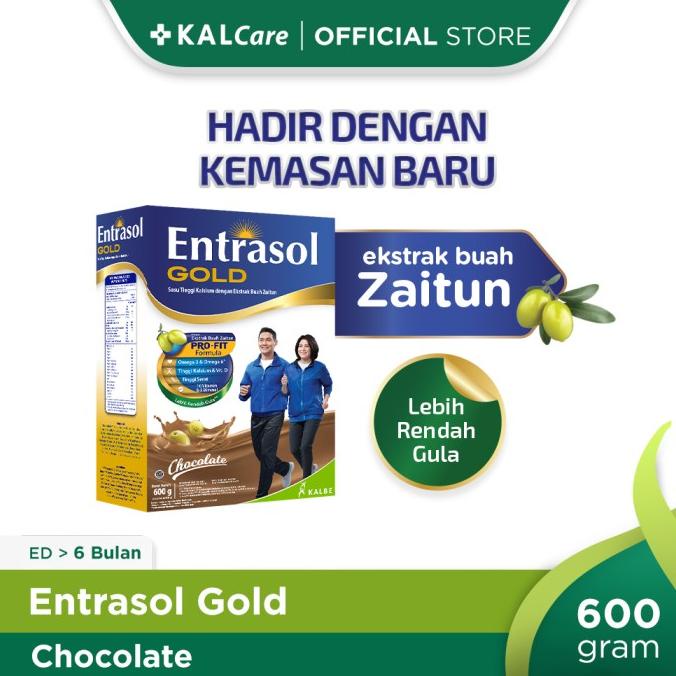 

BAYAR COD Entrasol Gold Chocolate 2 X 300 G
