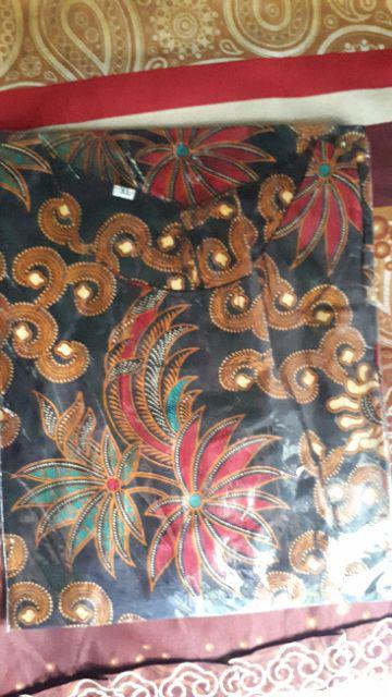 Atasan Batik Dolby Dolbi Dobby Doby Tenun Sutra Tulis Halus Katun Atbm Baron ,sarombit Atasan