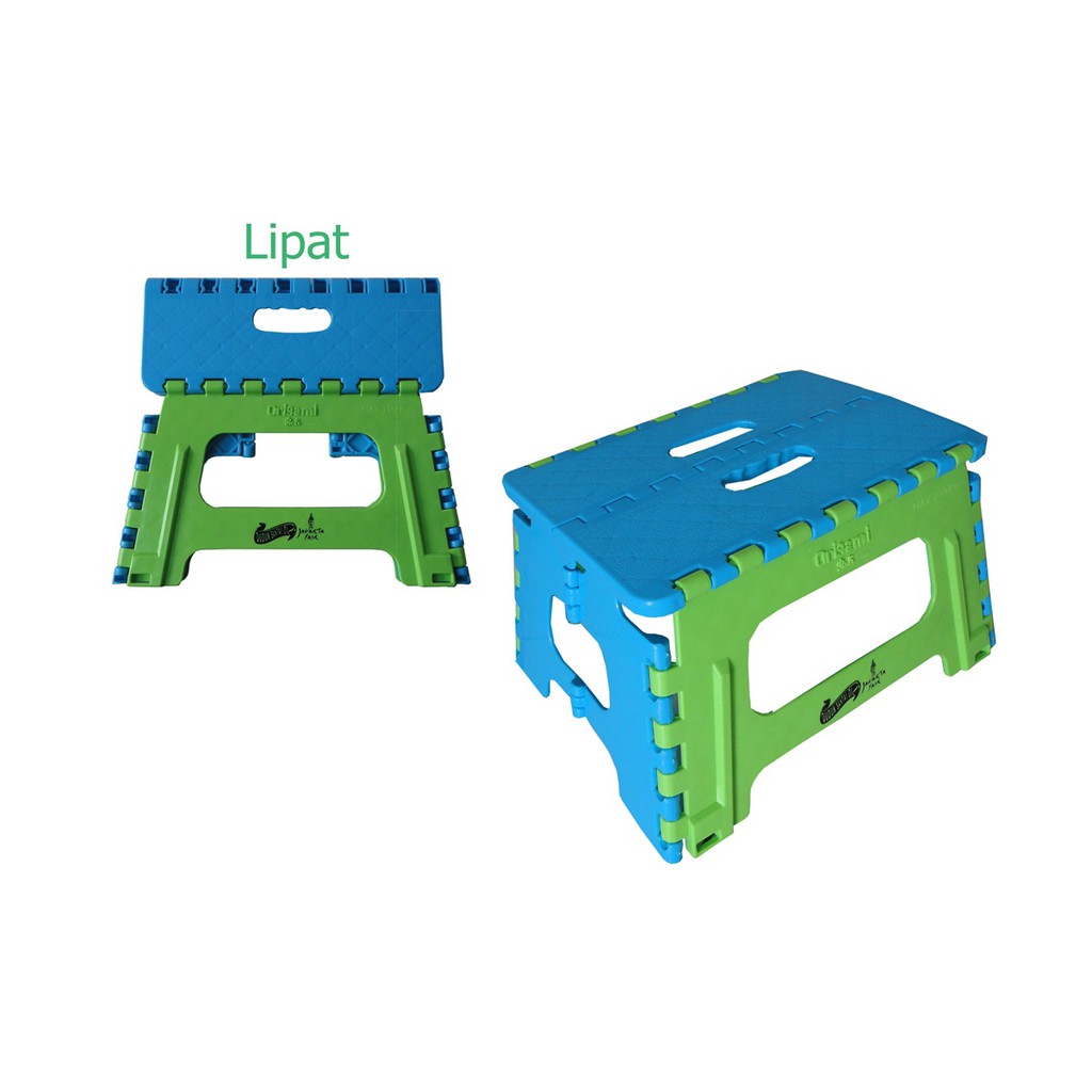 EASE Bangku Lipat Mini Kursi Baso Origami Serbaguna Bangku Plastik