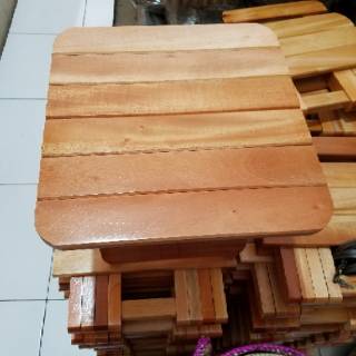  meja  mini lipat  kursi kayu  mini lipat  Shopee  Indonesia