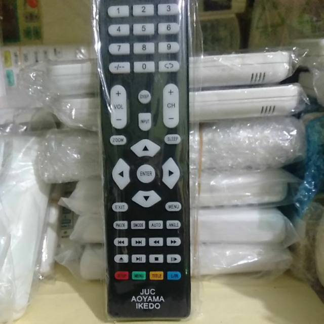 REMOTE REMOT TV IKEDO JUC AOYAMA LCD LED