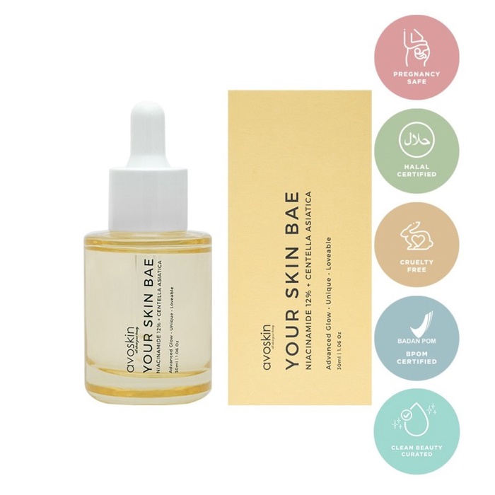 AVOSKIN YOUR SKIN BAE NIACINAMIDE 12% + CENTELLA ASIATICA 30ml