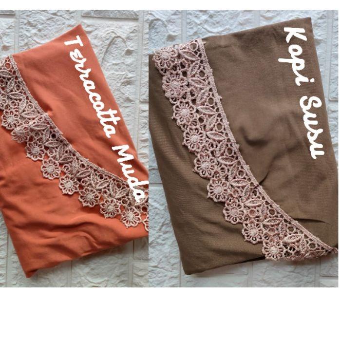 ㆊ KEPANG RENDA••Hijab Renda•Kerudung instan•Jilbab Instan Renda ➢