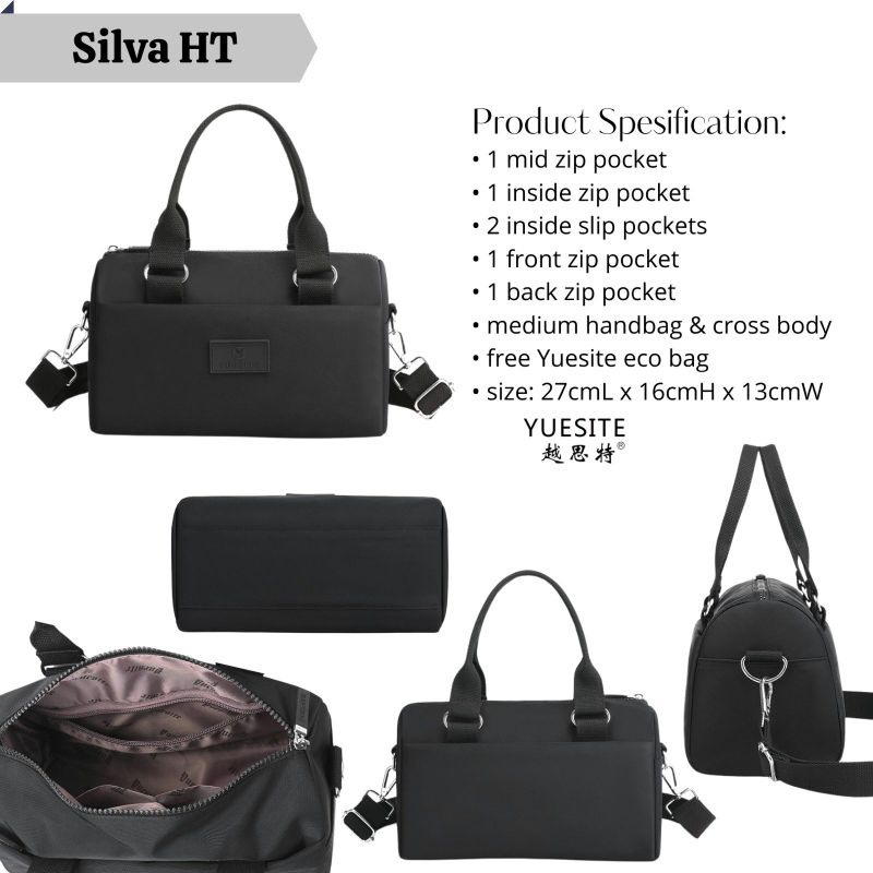 TAS WANITA YUESITE SILVA ORI HANDBAG SELEMPANG IMPORT WATERPROOF CYUTEBAGS