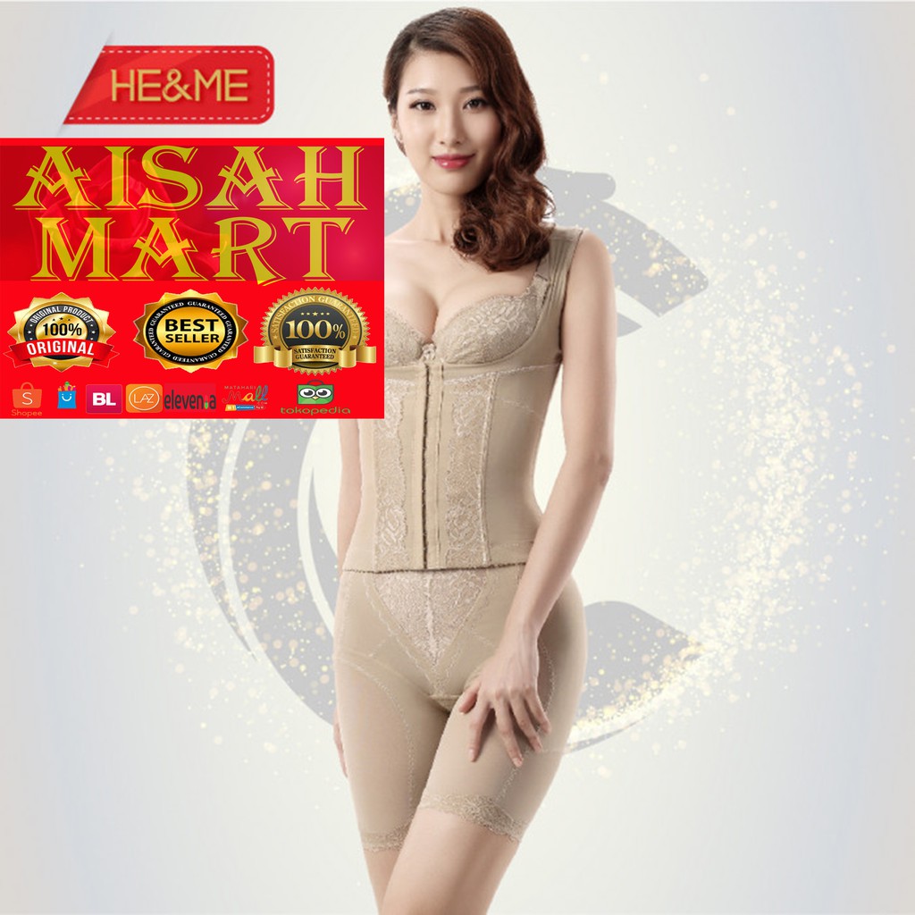 HOTPRO HE&ME CANAI SPECTRUM FEMALE LUXURY SERIES TUMMY TRIM SHORT 5” F21 PANTS SKIN CELANA AISAHMART