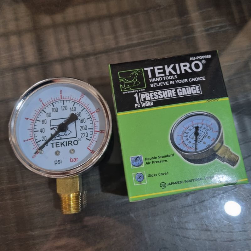 Pressure Gauge Tekiro