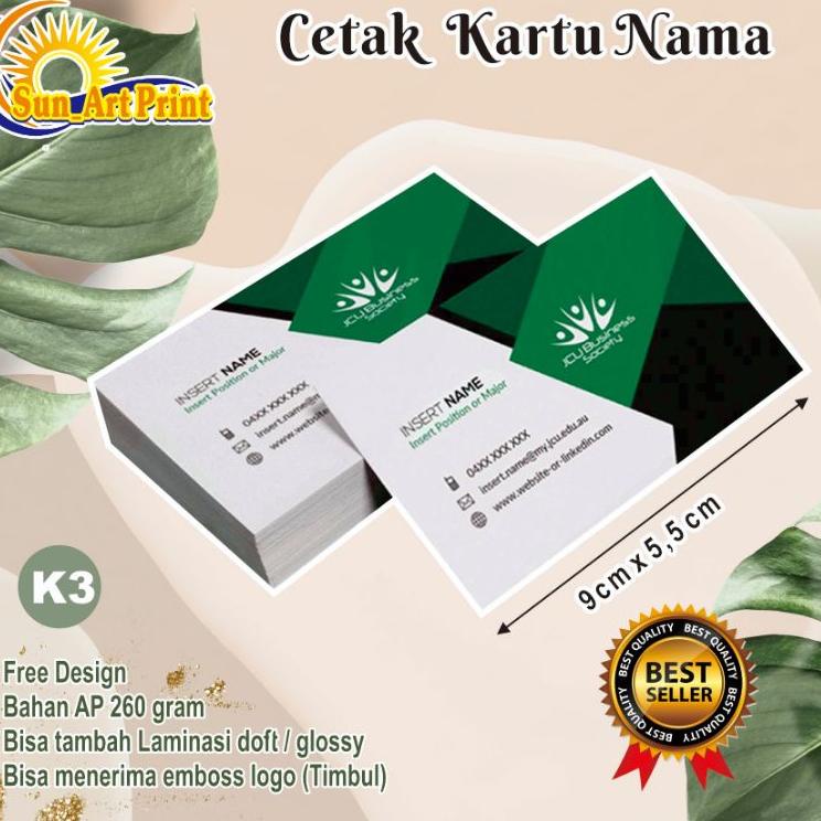 

[JoQ㊖] Kartu Nama |Model Baru