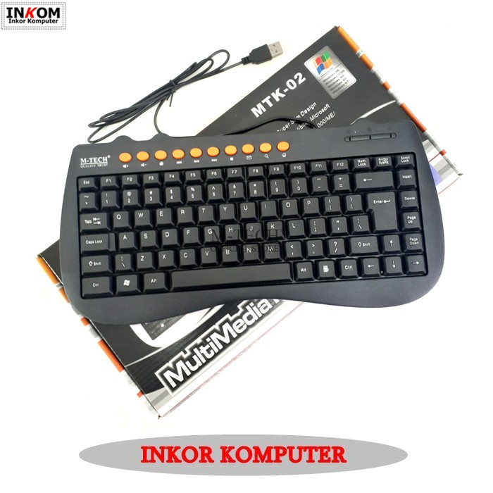 Keyboard M-tech Usb Mini Multimedia Mtk-02
