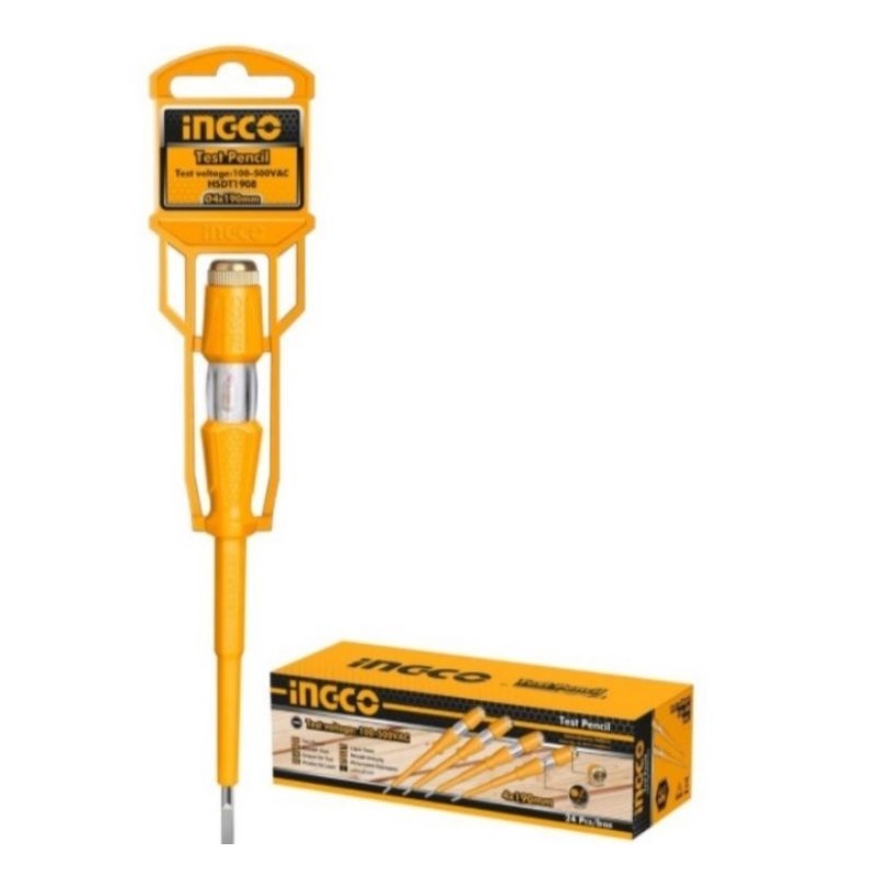 Tespen Listrik Besar Ingco HSDT1908 Obeng Testpen HSDT 1908