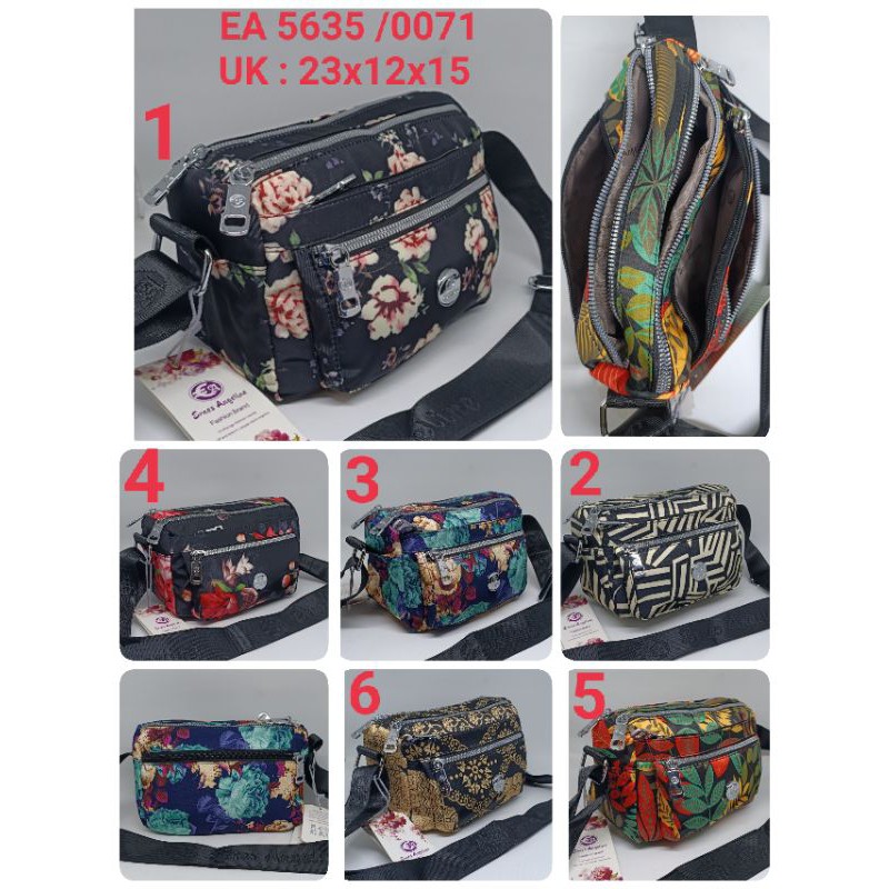 Tas Slempang ORI Ernes Angeline / EA 5635-13 / 0071 Free Dustbag