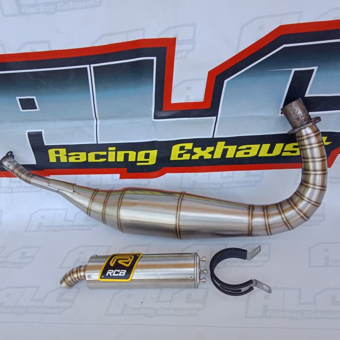 Knalpot satria 2 tak Rcb repsol stainles