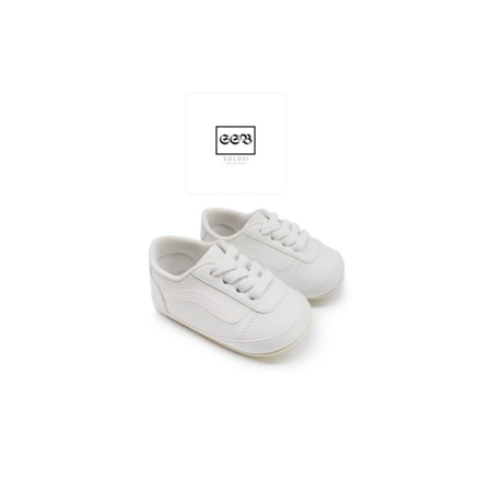 Sepatu anak bayi | baby shoes | prewalker garis 0-12 bulan Bayi belajar berjalan atau merakak murah dan berkualitas bahan lembut